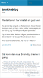Mobile Screenshot of brokkeblog.wordpress.com