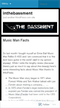 Mobile Screenshot of inthebassment.wordpress.com