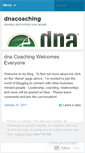 Mobile Screenshot of dnacoaching.wordpress.com