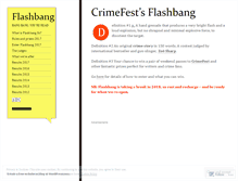 Tablet Screenshot of flashbangcontest.wordpress.com