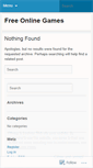 Mobile Screenshot of freeonlinegamesnodownload.wordpress.com