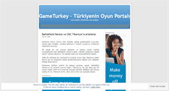 Desktop Screenshot of gameturkey.wordpress.com