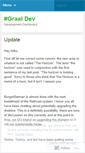 Mobile Screenshot of graaldev.wordpress.com