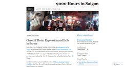 Desktop Screenshot of 9khoursinsaigon.wordpress.com