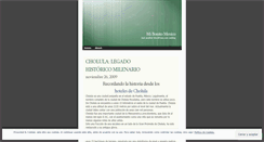 Desktop Screenshot of mibonitomexico.wordpress.com