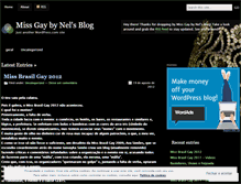 Tablet Screenshot of missgaybynel.wordpress.com