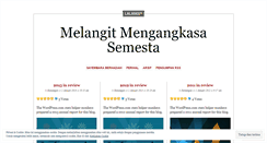 Desktop Screenshot of lalangit.wordpress.com