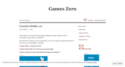 Desktop Screenshot of gameszerolag.wordpress.com