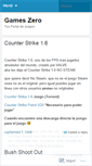 Mobile Screenshot of gameszerolag.wordpress.com