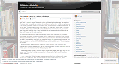 Desktop Screenshot of ginarex.wordpress.com
