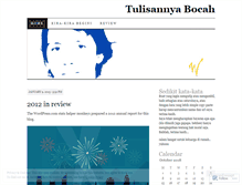 Tablet Screenshot of bocahpinggiran.wordpress.com