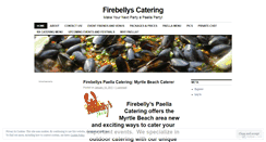 Desktop Screenshot of firebellycatering.wordpress.com