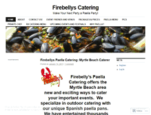 Tablet Screenshot of firebellycatering.wordpress.com