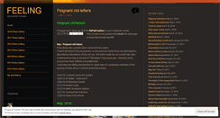 Desktop Screenshot of helloemptyfeeling.wordpress.com