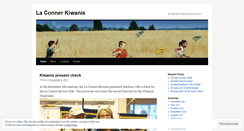 Desktop Screenshot of laconnerkiwanis.wordpress.com