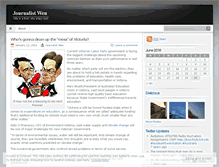 Tablet Screenshot of journalistwen.wordpress.com