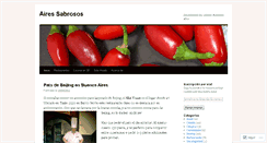 Desktop Screenshot of airessabrosos.wordpress.com