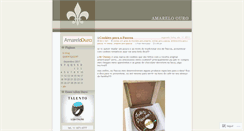 Desktop Screenshot of amareloouro.wordpress.com