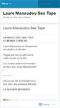 Mobile Screenshot of lauremanaudou.wordpress.com