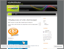 Tablet Screenshot of equinoxstudios.wordpress.com