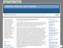 Tablet Screenshot of christiantheologyandbible.wordpress.com