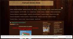 Desktop Screenshot of manuelnievesobras.wordpress.com