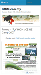 Mobile Screenshot of krimtraining.wordpress.com