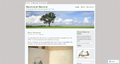 Desktop Screenshot of branchbybranchfamilytree.wordpress.com