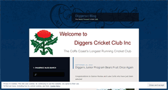 Desktop Screenshot of diggerscc.wordpress.com