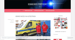 Desktop Screenshot of bombeirosportugal.wordpress.com