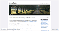 Desktop Screenshot of jandeputter.wordpress.com