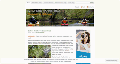 Desktop Screenshot of medfordcanoetrail.wordpress.com