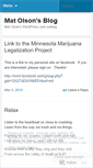 Mobile Screenshot of matolson.wordpress.com