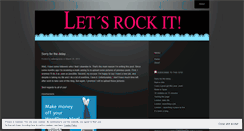 Desktop Screenshot of letsrockit.wordpress.com