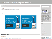 Tablet Screenshot of clubpenguinmasters34.wordpress.com