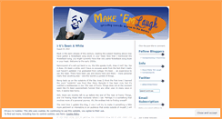 Desktop Screenshot of makeemlaugh.wordpress.com