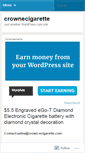 Mobile Screenshot of crownecigarette.wordpress.com