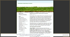 Desktop Screenshot of inspiringinternationalists.wordpress.com