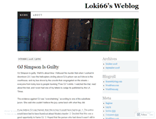 Tablet Screenshot of loki66.wordpress.com