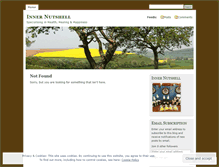 Tablet Screenshot of innernutshell.wordpress.com