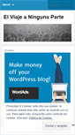 Mobile Screenshot of elviajeaningunaparte.wordpress.com