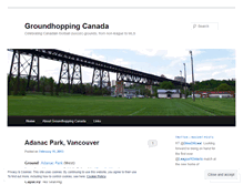 Tablet Screenshot of groundhoppingca.wordpress.com