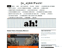 Tablet Screenshot of ahpuchrecords.wordpress.com