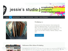 Tablet Screenshot of jessiesstudio.wordpress.com