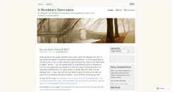 Desktop Screenshot of amomsthoughts.wordpress.com