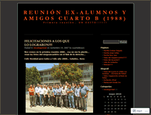 Tablet Screenshot of cuartobliceo1.wordpress.com