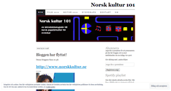 Desktop Screenshot of norskkultur.wordpress.com