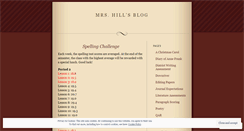 Desktop Screenshot of hillem.wordpress.com