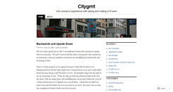 Desktop Screenshot of citygrrrl.wordpress.com