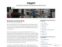 Tablet Screenshot of citygrrrl.wordpress.com